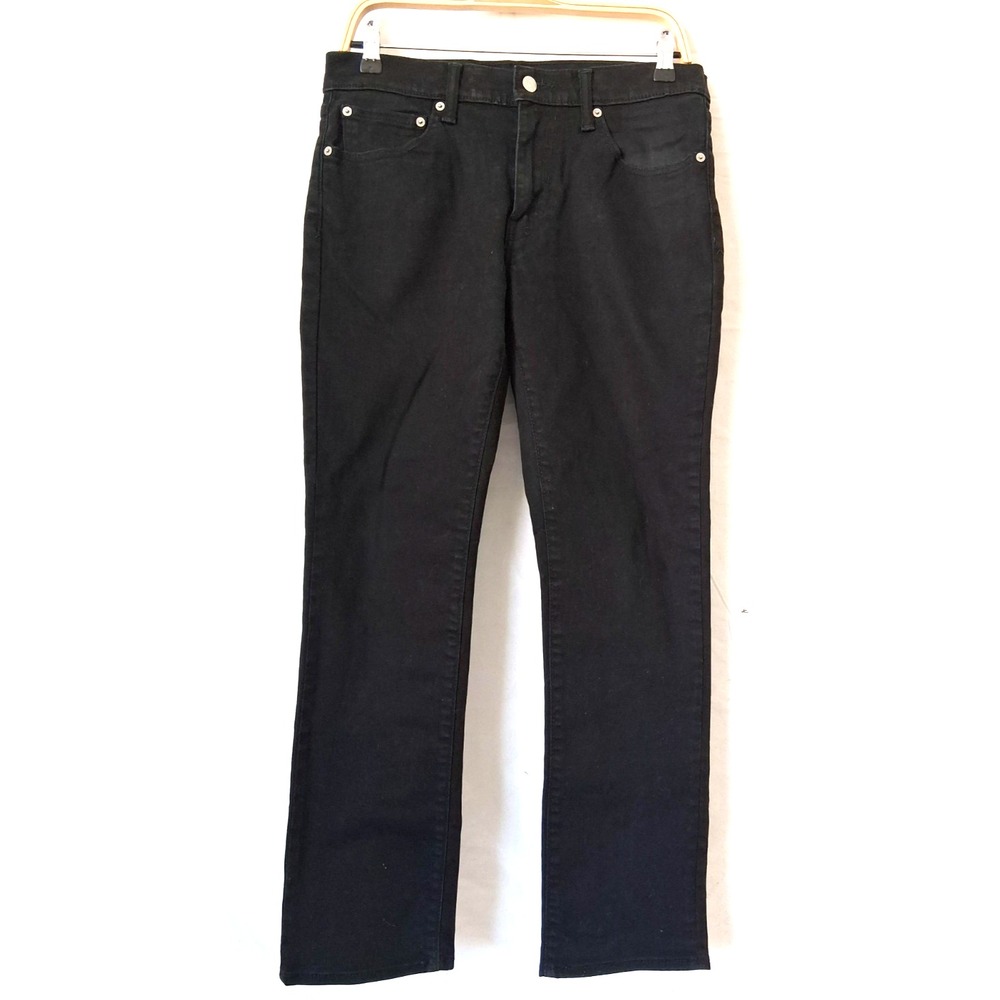 Levi's 511 Mens Stretch Slim Straight Jeans Black Denim 5-Pocket SZ 32/30 - Picture 1 of 4